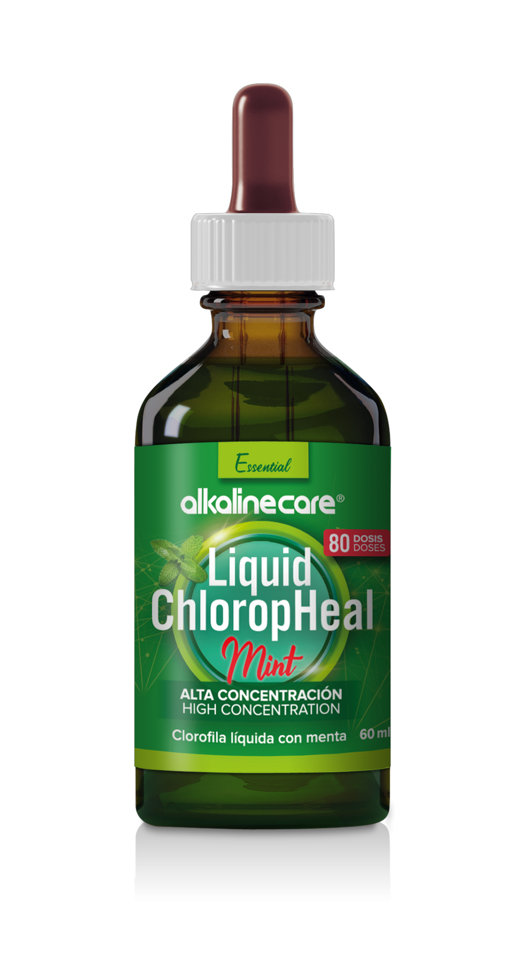 Liquid Chlorophyll WITH MINT - 60 ML