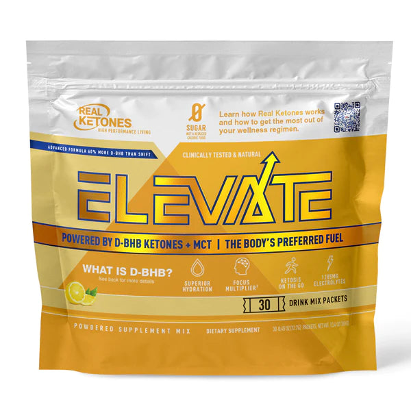 Real Ketones Elevate (10 Pack Loose) - Lemon Flavour
